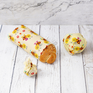 Boîtes de conservation alimentaire réutilisables en cire d'abeille verte de qualité supérieure, fabriquées en Chine, pour biscuits, sandwichs, collations, bonbons, hamburgers - Product Image 6