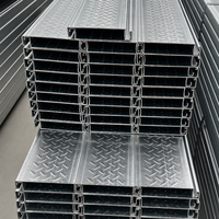 Plancher en acier composite |   Plaque de terrasse autoportante sans ciment pour appartements en mezzanine dans les planchers de bâtiments en acier