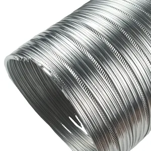 Manguera Flexible para Conductos de Aire de 4 Pulgadas y 4 m, Conducto Flexible de Aluminio Semirrígido - Product Image 1