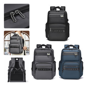 กระเป๋าเป้สะพายหลังความจุขนาดใหญ่ทันสมัย ​​กระเป๋าเป้สะพายหลังอเนกประสงค์สำหรับธุรกิจและการพักผ่อน กระเป๋านักเรียนอินเทรนด์พร้อมคุณสมบัติกันน้ำขนาดกะทัดรัดสำหรับการเดินทาง - Product Image 1