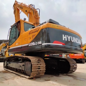 Excavadoras de cadenas Hyundai 220LC-9S usadas de buena calidad en stock. Excavadora de segunda mano Hyundai 220LC-9S barata en venta. - Product Image 2