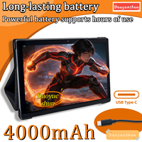 Tablette PC YPORANGECHENG nouvelle génération avec écran capacitif de 10,1 pouces, processeur MTK Octa Core, Android 12, Wi-Fi 5G, résolution 1280x800, clavier Bluetooth, idéale pour les professionnels