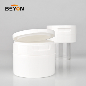 Bsci WCA Iso9001 15Ml 50Ml 100Ml Trắng Lật Top Cap Nhựa Hình Trụ Đóng Gói Mỹ Phẩm Chai Craem Jar Cho Nha Khoa Hộp Bột - Product Image 2