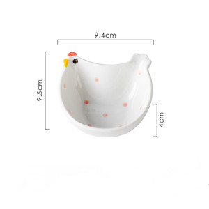 Nouveau japonais Ins en céramique Totoro assiette à tremper assiette à Sauce plats à sauce assiette en céramique - Product Image 6