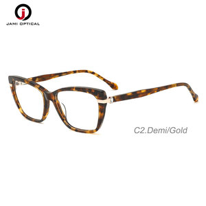Alla moda colorato occhio di gatto <span class=keywords><strong>ottica</strong></span> telaio di fascia alta all'ingrosso stili Africa montatura acetato donna occhiali - Product Image 2