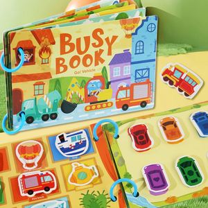 Libro de Rompecabezas con Pegatinas Reutilizables, Juguete Educativo para Niños y Niñas, Regalo Perfecto para Fiestas Infantiles, Cumple con las Normas CE EN71 y CPC - Product Image 3