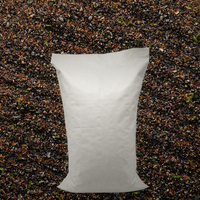 Sacs en polypropylène tissé laminé imperméable pour l'emballage d'engrais agricoles, 50 kg, recyclables