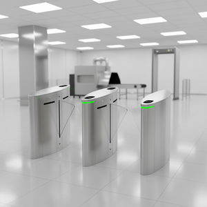 Access Control <strong>Flap</strong> Gate, Automatic Turnstile, Security <strong>Barrier</strong> Gate - Product Image 2