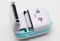 Imprimante thermique portable, mini imprimante d'étiquettes, imprimante photo sans encre, imprimante de poche, 200 dpi pour Android IOS, impression DIY