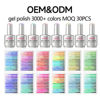 Gel UV professionnel de haute qualité sans HEMA ni TPO, à séchage rapide, pour ongles, en bouteille, fournisseur d'onglerie, marque privée OEM/ODM