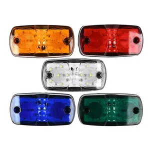 Nuova luce notturna ad alta luminosità 12 / 24V LED Bus camion indicatore di direzione per camion Led avvertimento luce per rimorchio lampada laterale posteriore