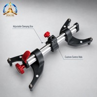 Pince d'alignement de roue réglable WL/11"-25" – Outil de serrage de jante 11-25 pouces pour réparation automobile, capacité 150 kg, 220 tr/min