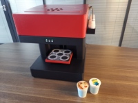 Système d'alimentation en encre continue CISS 4 tasses Imprimante à café pour la fabrication de biscuits au café DIY Encre comestible Machine d'impression de gâteaux Macaron