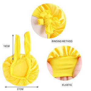 <span class=keywords><strong>Bonnet</strong></span> <span class=keywords><strong>de</strong></span> <span class=keywords><strong>nuit</strong></span> <span class=keywords><strong>pour</strong></span> enfants en satin à large bande, personnalisable, prix <span class=keywords><strong>de</strong></span> gros, <span class=keywords><strong>bonnet</strong></span> <span class=keywords><strong>de</strong></span> sommeil réglable avec lien <span class=keywords><strong>pour</strong></span> bébé - Product Image 4