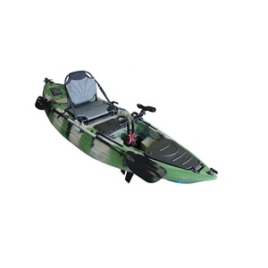 Une personne de 9.5 pieds, pédale sur les lacs et les rivières, <span class=keywords><strong>Kayak</strong></span> de pêche, canoë/<span class=keywords><strong>kayak</strong></span> assis sur le dessus - Product Image 3