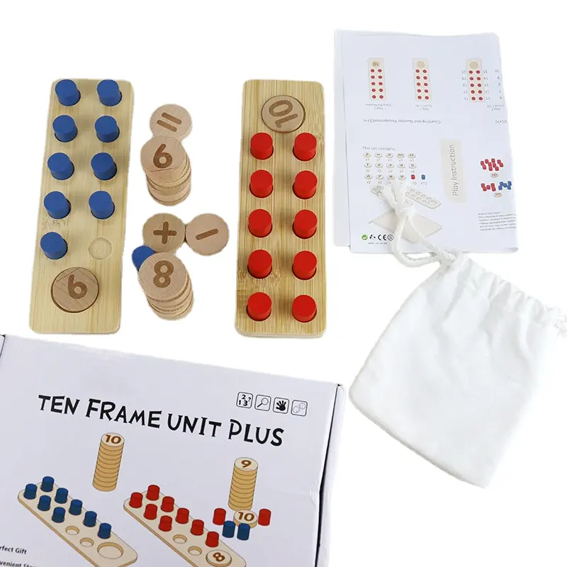 Sıcak satış yeni tasarım eğitim anaokulu ahşap Set yuvası oyuncaklar tren eğitici ahşap oyuncak blok