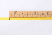 Haute élasticité 5mm plat sergé rayé bandes élastiques tressées 144Yard rouleau