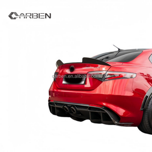 Le becquet arrière en fibre de carbone est compatible avec la mise à niveau <span class=keywords><strong>Alfa</strong></span> Romeo Giulia <span class=keywords><strong>GTA</strong></span>. - Product Image 5
