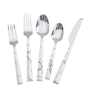 Juego <span class=keywords><strong>de</strong></span> <span class=keywords><strong>cubiertos</strong></span> Cucharas y tenedores Juego <span class=keywords><strong>de</strong></span> <span class=keywords><strong>cubiertos</strong></span> elegante Restaurante - Product Image 3