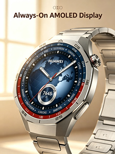Montre connectée F3-06 GT5 NFC avec affichage permanent, mesure de la pression artérielle, SpO2, fréquence cardiaque, Alipay - Product Image 4