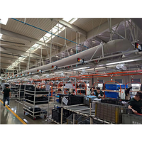 Système de ventilation flexible anti-condensation de qualité supérieure Conduit d'air résistant aux hautes températures Atelier Systèmes de CVC Partie directe