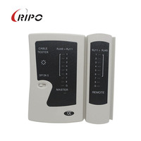 Testeur de câbles réseau portable Ripo MULTI-TEST 4-en-1 RJ45 BNC avec unité distante pour tests LAN et Ethernet