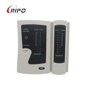 เครื่องทดสอบสายเคเบิลเครือข่ายริโป RJ45 BNC เครื่องทดสอบสายเคเบิล LAN อเนกประสงค์พร้อมยูนิตควบคุมระยะไกลสำหรับการทดสอบอีเธอร์เน็ต - Product Image 5