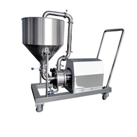 Pompe de mélange sanitaire en acier inoxydable, pompe d'émulsion, pompe de mélangeur à cisaillement élevé, pompe de mélangeur d'émulsification, homogénéisateur