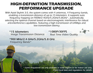 Autel Alpha Professionelle Drohnen mit Dualer Infrarot-Wärmebildkamera, Fernsteuerung mit 15 km Reichweite, AES-Verschlüsselung für Bilddaten zur Energieinspektion - Product Image 6