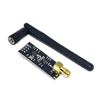Module émetteur-récepteur RF sans fil NRF24L01P longue portée 1100 mètres avec antenne +PA+LNA NRF24L01