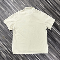 Kaos Polos Katun Pima OEM ODM Dropped Shoulder Mewah Mineral Wash Berkualitas Tinggi Vintage Pabrik Shenzhen Kaos Grafis