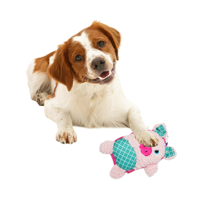 Fabricant de gros jouets en peluche pour chien à mâcher grenouille cochon grinçant - Product Image 2