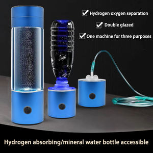 ขวดน้ำไฮโดรเจนแบบพกพา PUREFLOW พร้อมเครื่องพ่นไอน้ำ <span class=keywords><strong>3</strong></span>-IN-1 ความจุ 290 มล. ใช้พลังงานจาก USB ระบบ SPE/PEM 5000ppb - Product Image 4