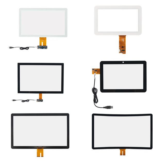 Glass Sensor G+G Capacitive Touch Screen 10 Point Multi-Touch High Brightness 13.3 Inch PCAP Touchscreens