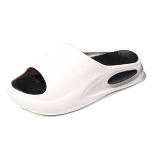 Chanclas de Verano para Hombre, Blancas, con Suela Gruesa Antideslizante, para Playa, con Suela Moldeada por Inyección - Product Image 5
