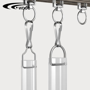 Hight Quality Acrylic Clear Curtain Operating Wand Accessories Stainless Steel Stick Rod Metallic slinky Pull Wand Curtain Baton - Product Image 1