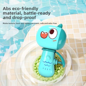 Jouet aquatique d'été pour bébé, petit pistolet à eau en plastique, mignon dinosaure de dessin animé, lance-eau, cadeau pour la maternelle en plein air - Product Image 4