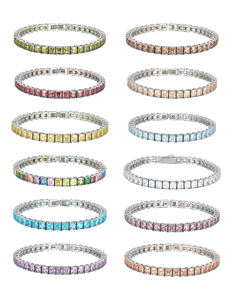 Plata de mariée luxe cm chrétien gothique <span class=keywords><strong>swarovski</strong></span> titane acier inoxydable bijoux balances en gros vitrines plateau Bracelets - Product Image 6