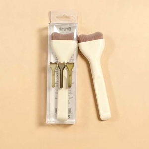 El nuevo tipo de brocha para base de maquillaje cuadrada, sin costuras, con cabezal plano, para base líquida. - Product Image 3