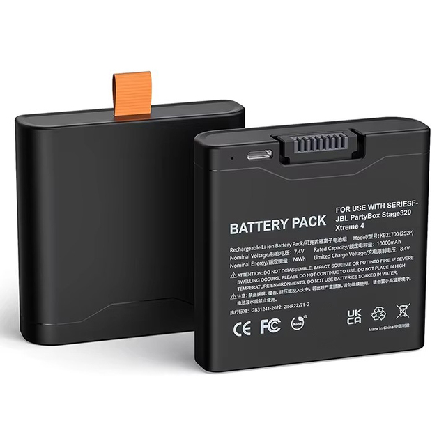 Jiazijia Replacement Liquid LiCoO2 Battery Pack for PartyBox Stage 320 Xtreme 4 Portable Speaker 10000mAh 7.4V
