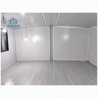 Maison modulaire extensible en conteneur de 20 pieds, 28 m² Design moderne, garantie de 3 ans, installation rapide, transportable, camping en plein air