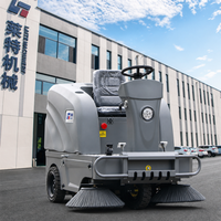 Balayeuse autoportée 48V73Ah pour l'entretien communautaire, machine professionnelle de nettoyage de voirie, Nouveauté 2026