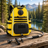 Pulvérisateur à pompe à eau manuel pour la lutte contre les incendies forestiers, robuste, flexible, capacité de 25 L