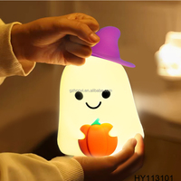 Veilleuse Enfants Doux Silicone Pat Veilleuse Chambre Chaud Clap Lampe Meilleur Enfants Cadeau Licorne Lampe