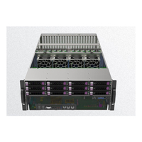 4U-10GPU Server 2x Socket Storage Bays 4U Rack Heat-Swap Electronics 750w Power Xeon HDD SSD 16/32/64GB Computer Cases Towers