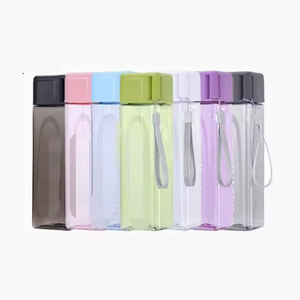 <b>Plastic</b> PC Custom Logo Sports Travel Water Bottle Straw-Eco-Friendly Children Classic Cartoon Style Back to School - Product Image 5
