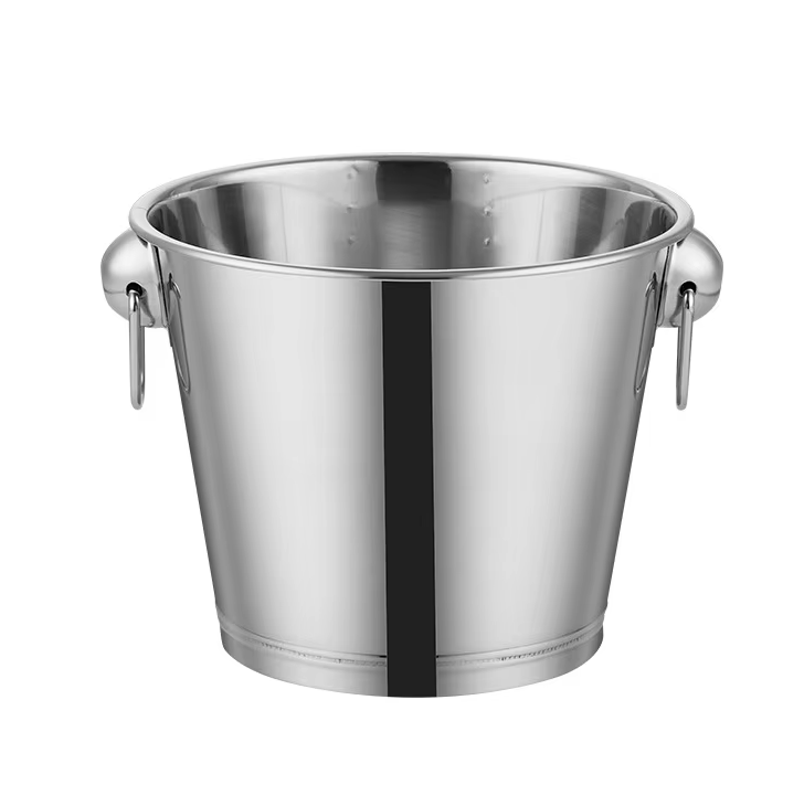 Seau à champagne 5 litres argent