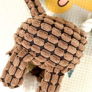 Juguete de Peluche Interactivo para Perros, Diseño de Animal de Dibujos Animados, para Aliviar el Aburrimiento y Estimular el Sonido - Product Image 5