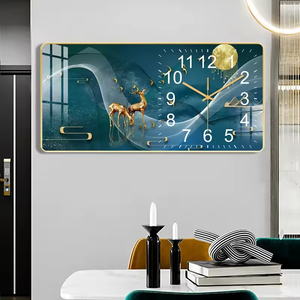 2025 new light luxury living room decorative painting <strong>wall</strong> <strong>clock</strong> porch <strong>wall</strong> <strong>clock</strong> creative <strong>silent</strong> <strong>wall</strong> <strong>clock</strong> - Product Image 3