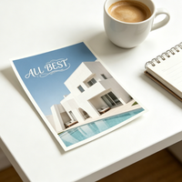 Personnalisez votre design : Carton imprimé recto-verso pour flyers promotionnels d'entreprise, brochures une page, plastification.